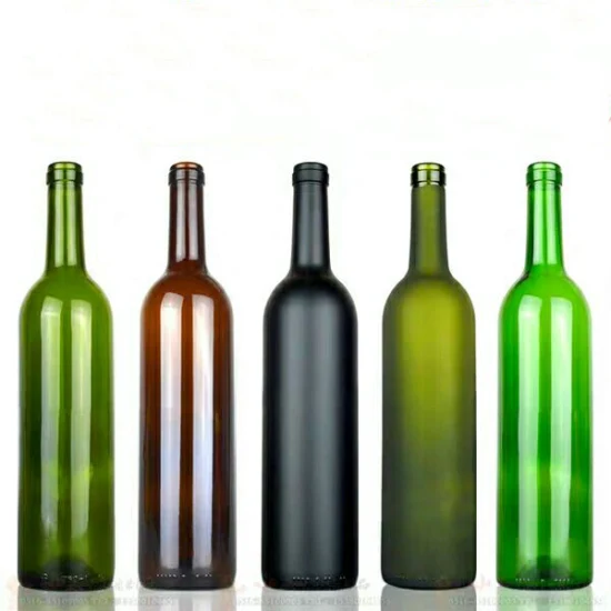 Jingna 330ml/500ml Logotipo personalizado Cerveza clara barata / Vino / Licor / Botellas de vidrio Kombucha con tapa de corona